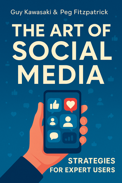Cover of 'The art of social media'