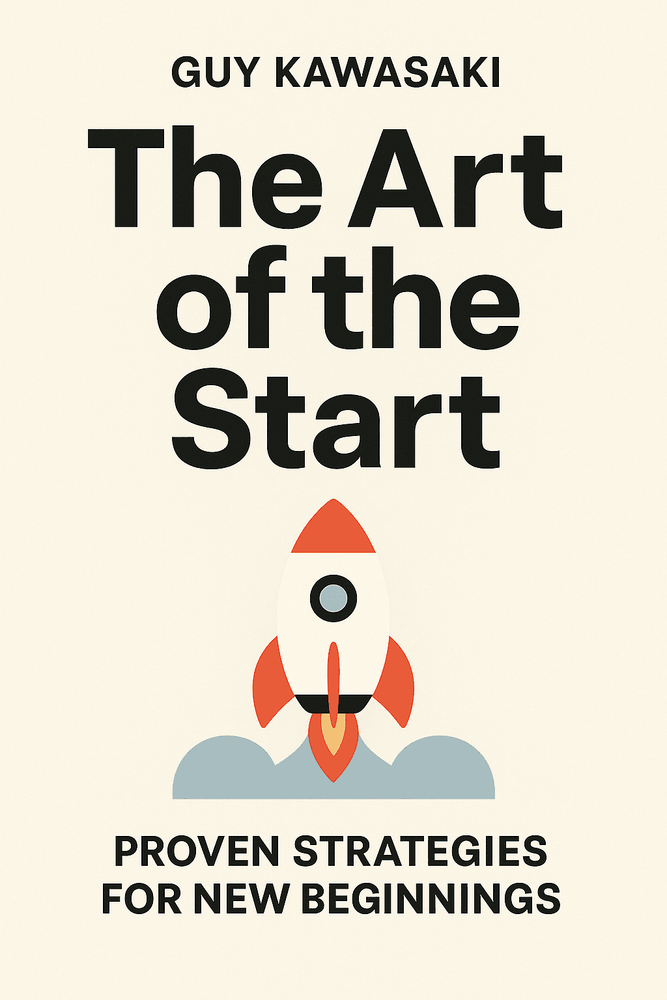 Cover of 'The art of the start'