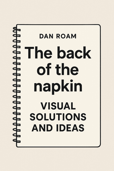 Cover of 'The back of the napkin'