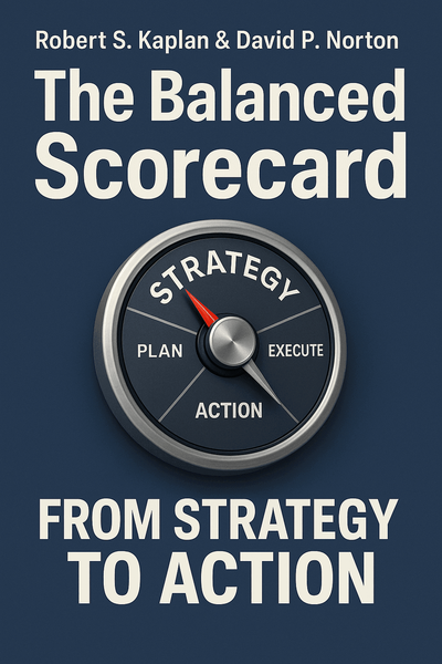 Cover of 'The balanced scorecard'