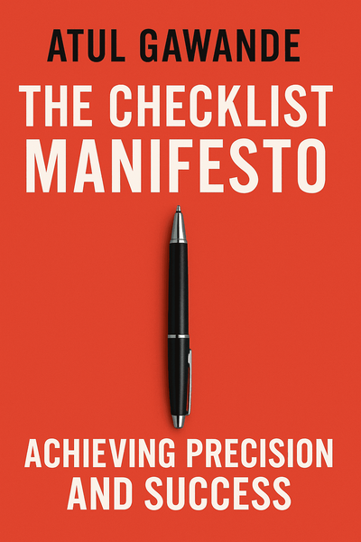 Cover of 'The checklist manifesto'