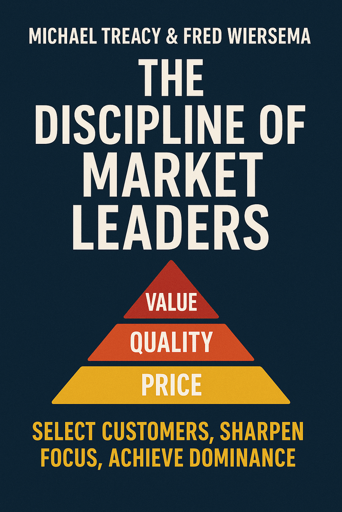 Cover of 'The discipline of market leaders'
