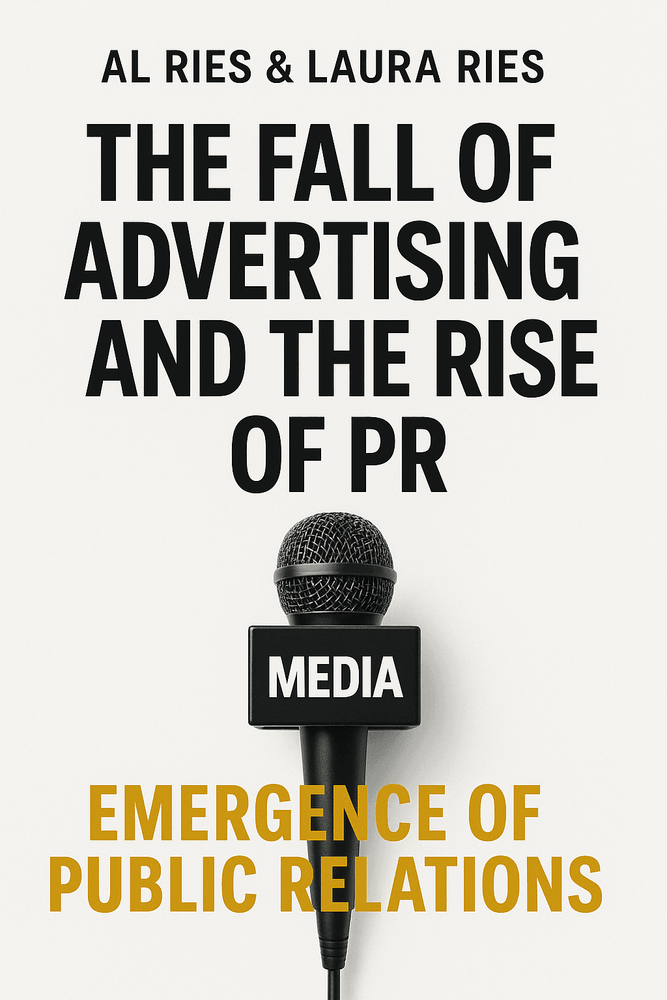 Cover of 'The fall of advertising and the rise of pr'