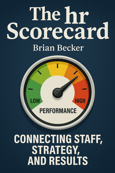 Cover of 'The hr scorecard'