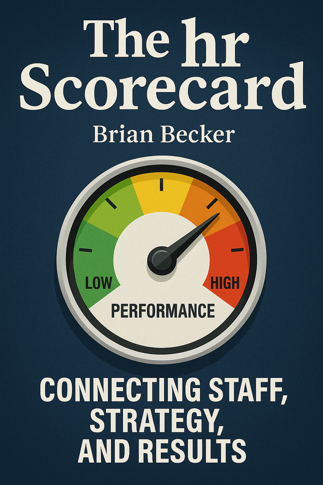 Cover of 'The hr scorecard'