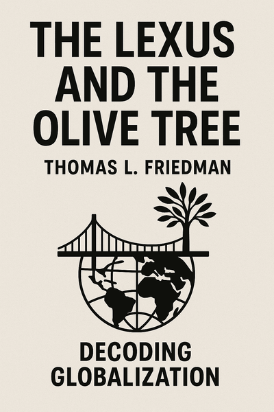 Cover of 'The lexus and the olive tree'