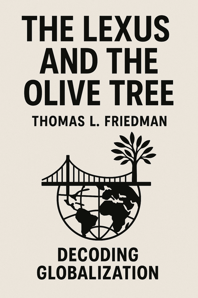 Cover of 'The lexus and the olive tree'