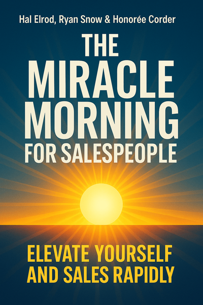 Cover of 'The miracle morning for salespeople'