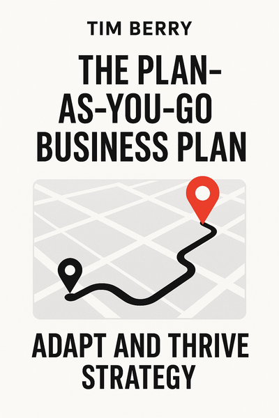 Cover of 'The plan as you go business plan'