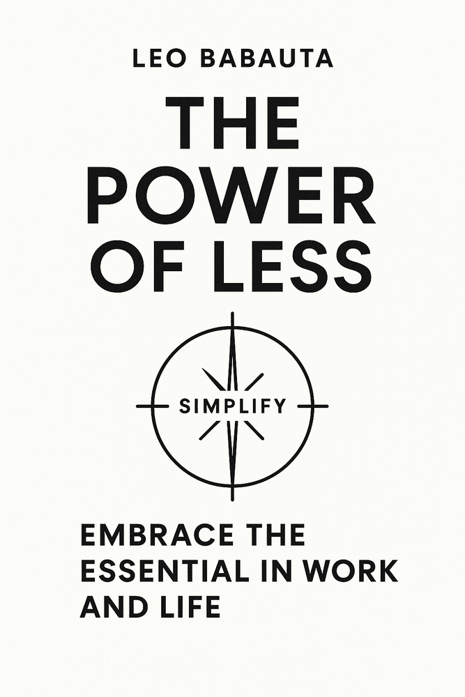 Cover of 'The power of less'