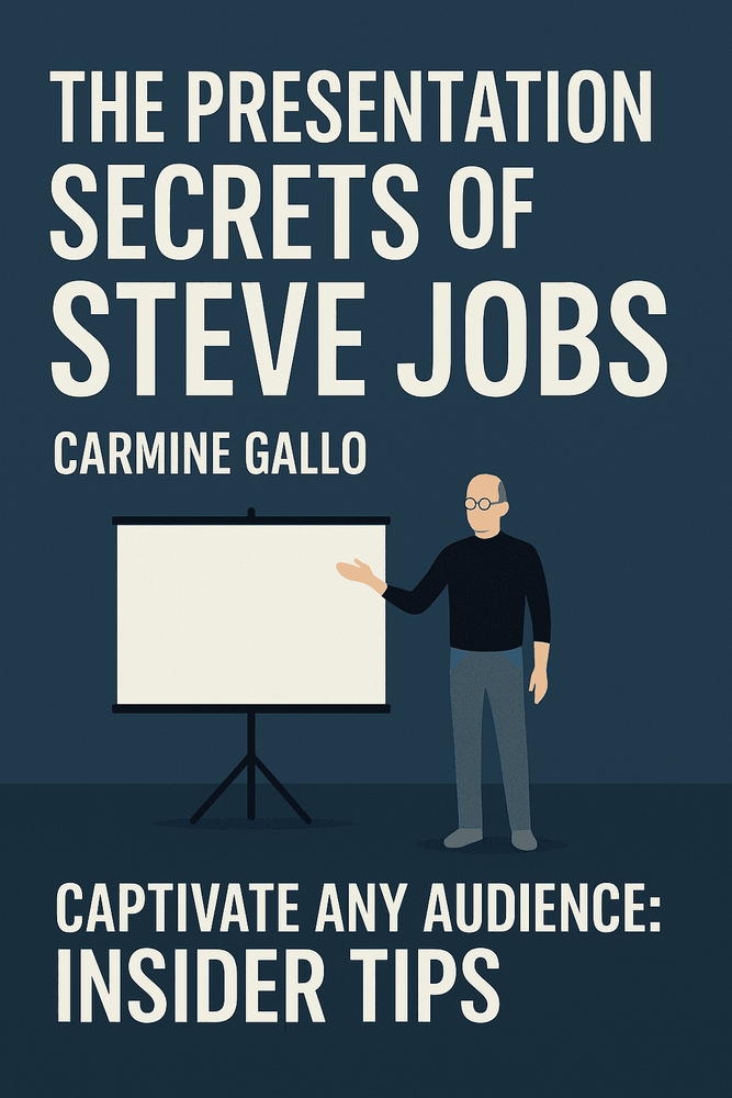 Cover of 'The presentation secrets of steve jobs'
