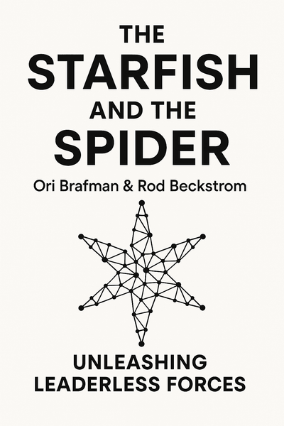 Cover of 'The starfish and the spider'