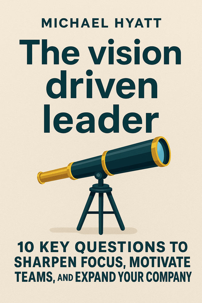 Cover of 'The vision driven leader'