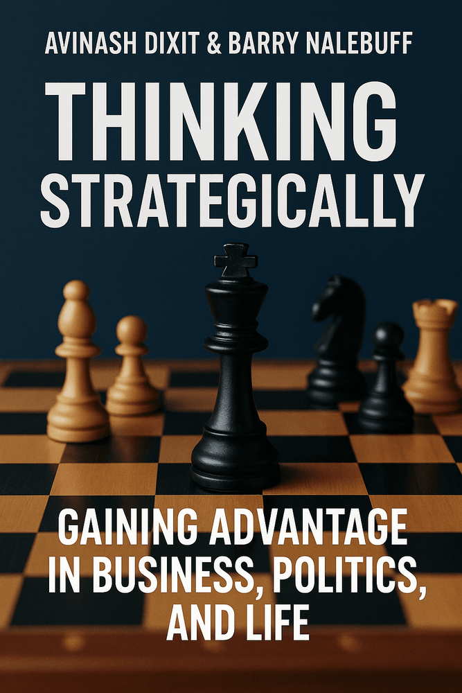 Cover of 'Thinking strategically'