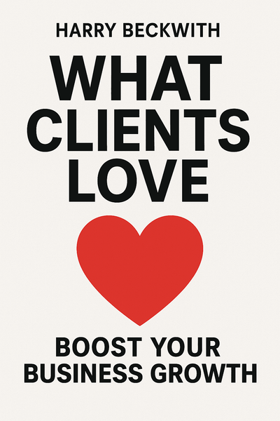 Cover of 'What clients love'