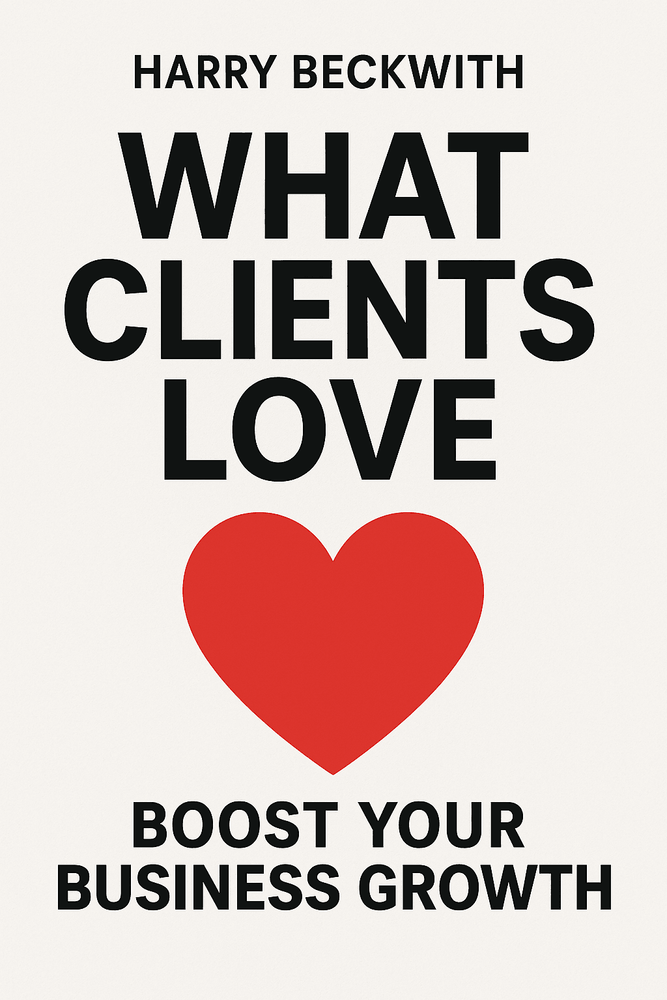 Cover of 'What clients love'