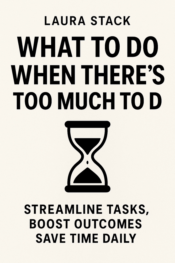Cover of 'What to do when theres too much to do'