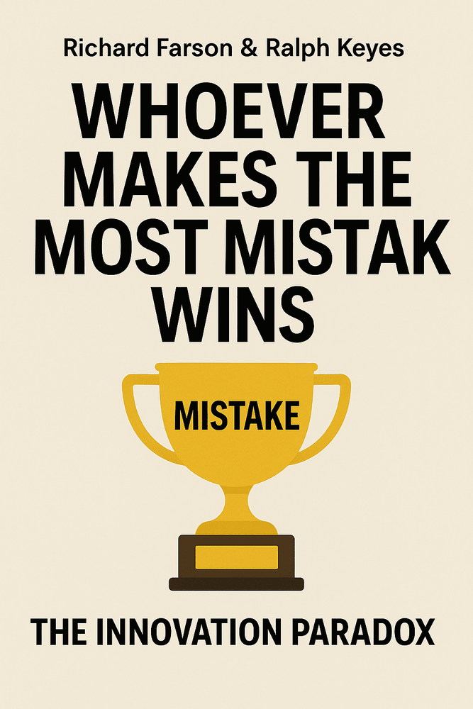 Cover of 'Whoever makes the most mistakes wins'