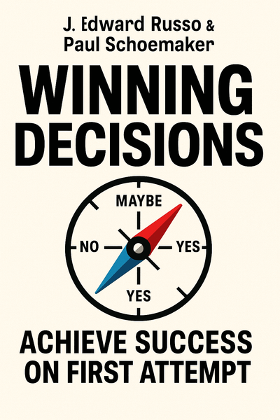 Cover of 'Winning decisions'