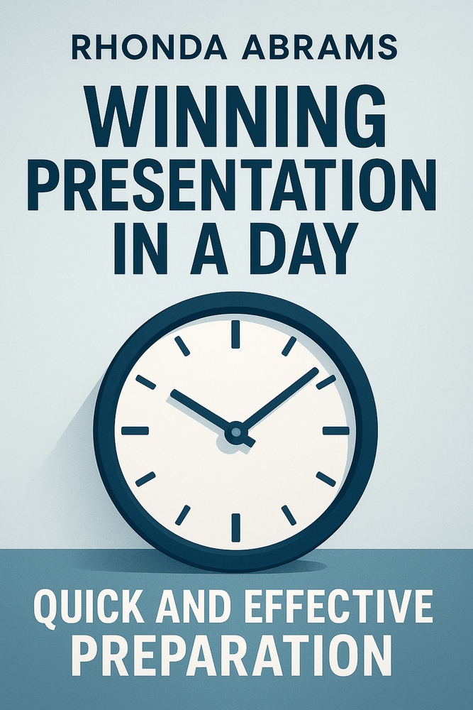 Cover of 'Winning presentation in a day'
