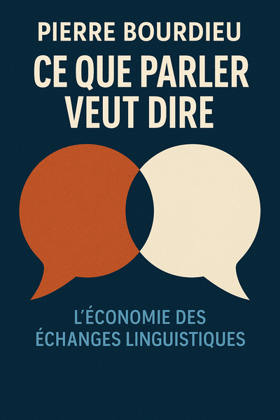 Couverture de 'Ce que parler veut dire'