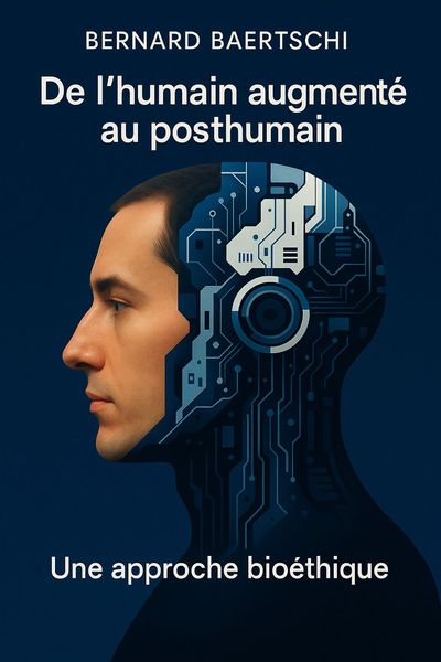 Couverture de 'De lhumain augmente au posthumain'