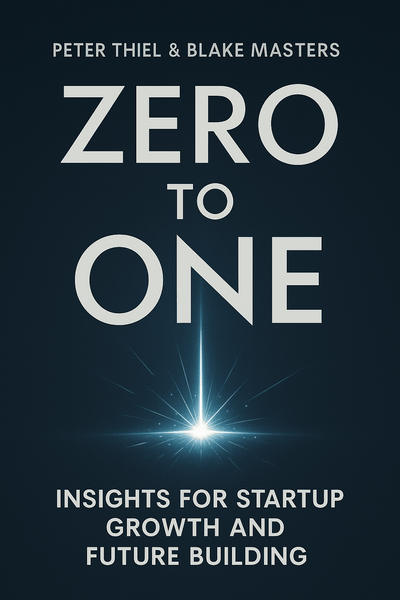 Cover of 'Zero to one'