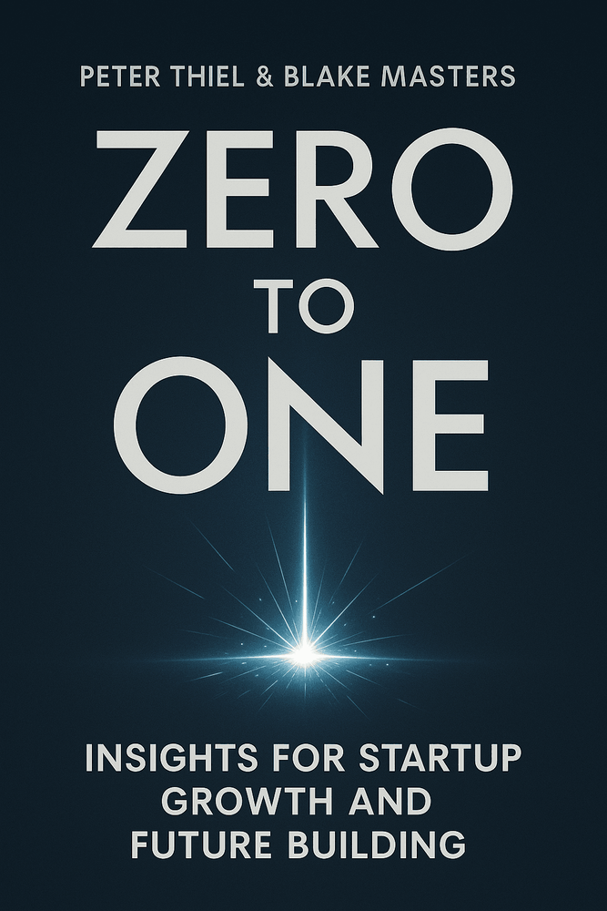 Cover of 'Zero to one'