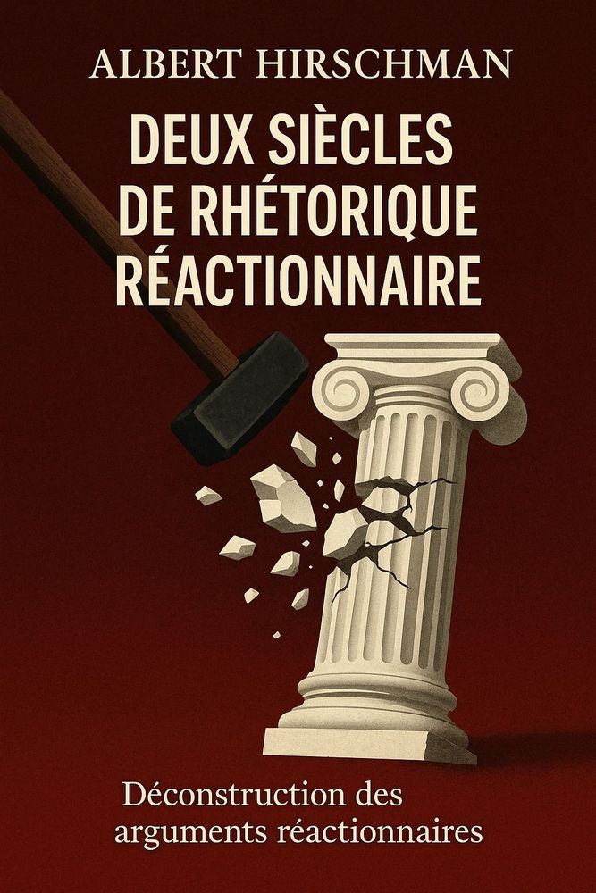 Couverture de 'Deux siecles de rhetorique reactionnaire'