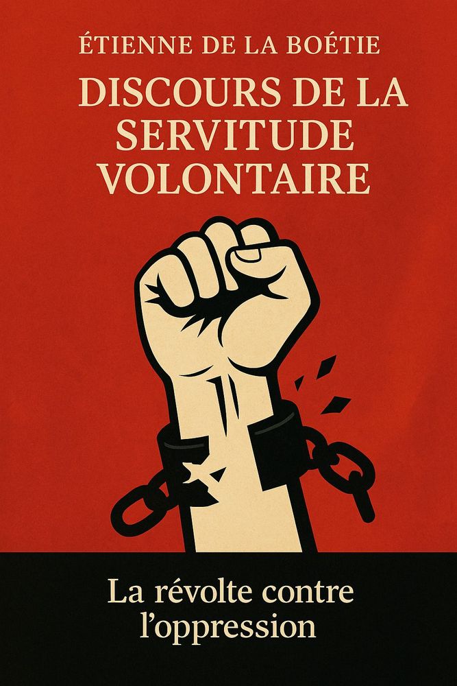 Couverture de 'Discours de la servitude volontaire'