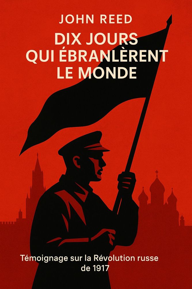 Couverture de 'Dix jours qui ebranlerent le monde'