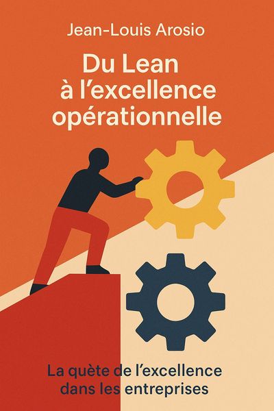 Couverture de 'Du lean a lexcellence operationnelle'