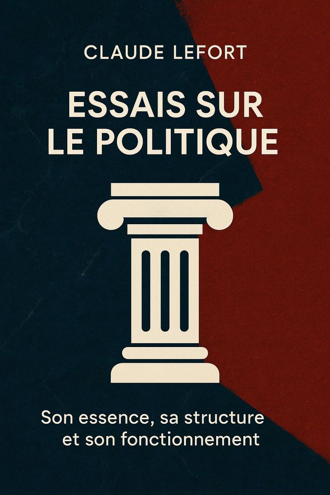 Couverture de 'Essais sur le politique'