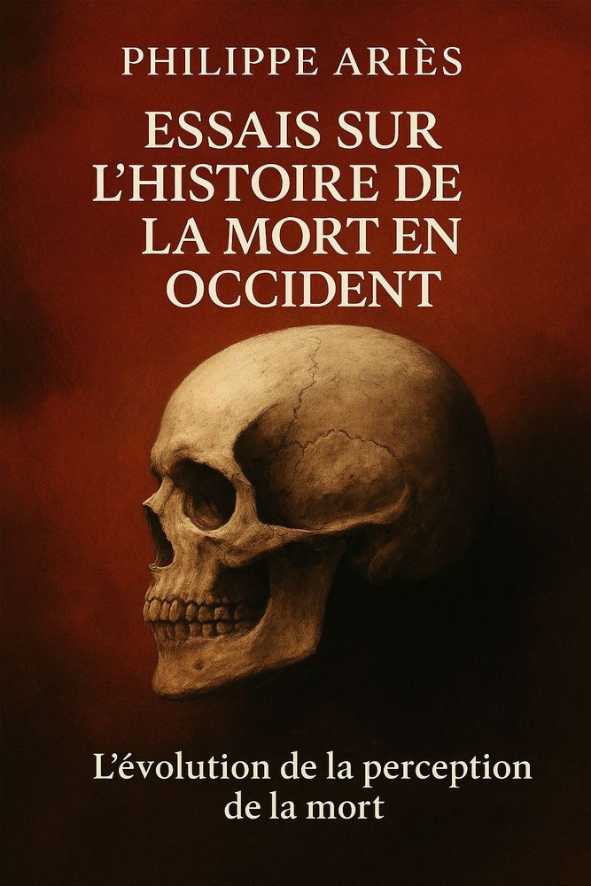 Couverture de 'Essais sur lhistoire de la mort en occident'