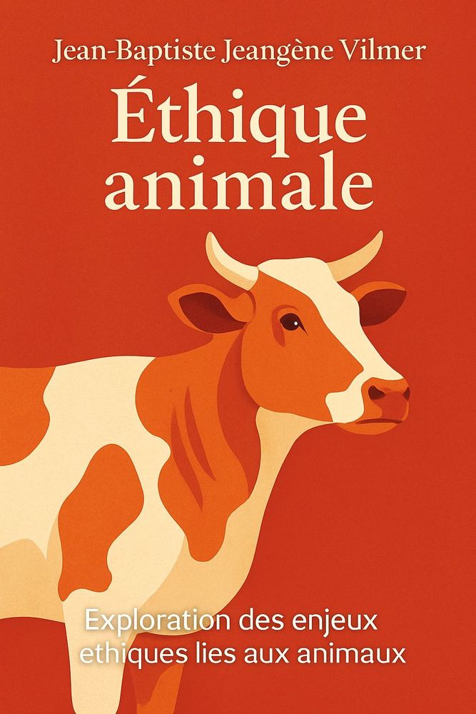 Couverture de 'Ethique animale'