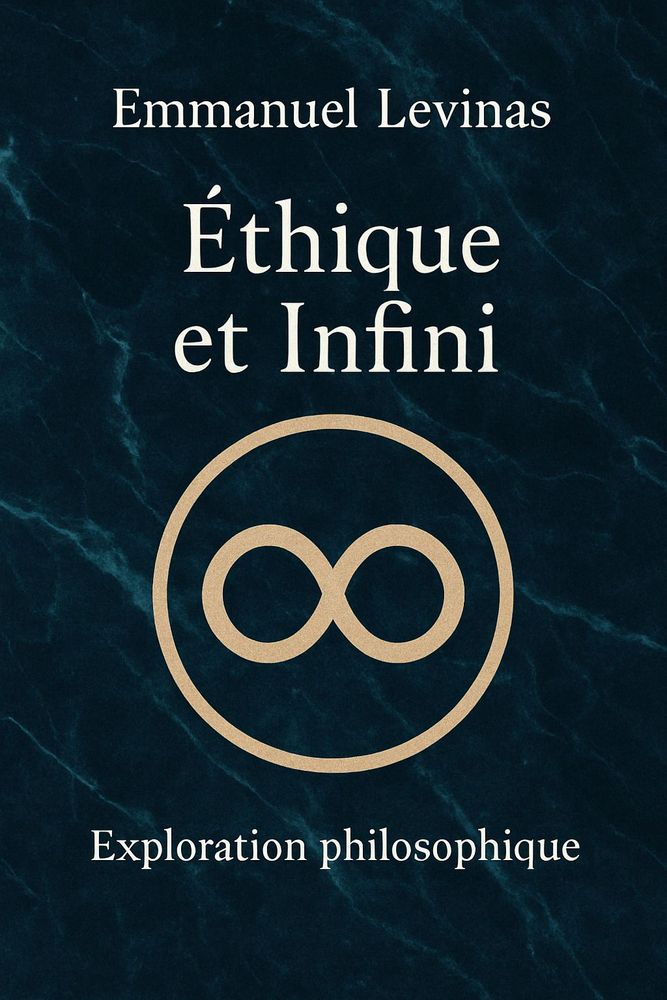 Couverture de 'Ethique et infini'