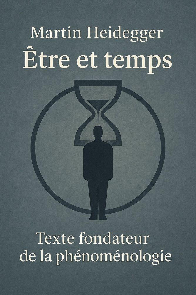 Couverture de 'Etre et temps'