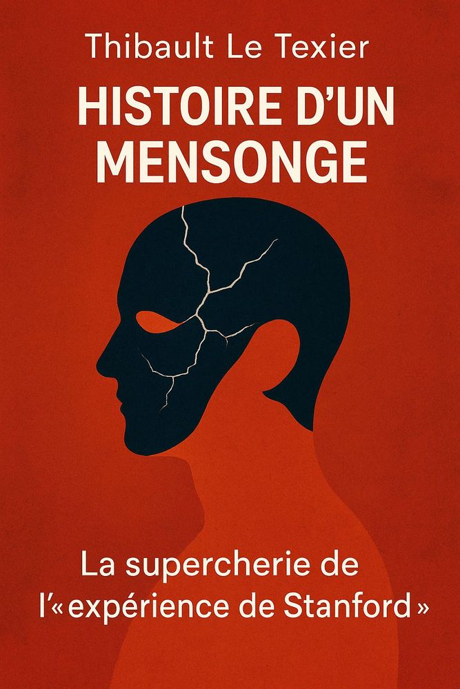Couverture de 'Histoire dun mensonge'