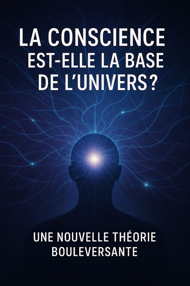 Couverture de 'La conscience est elle la base de lunivers'