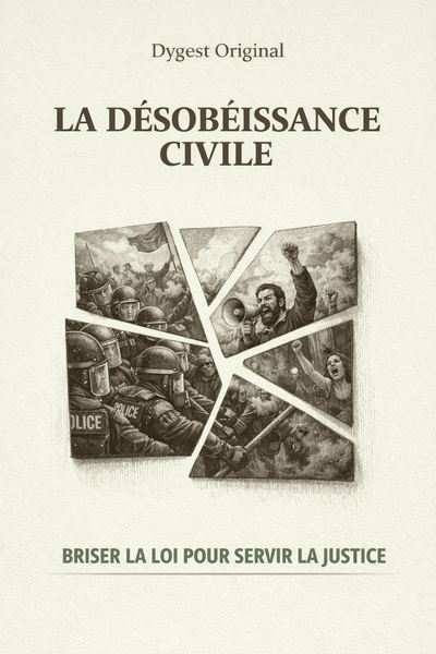 Couverture de 'La desobeissance civile'