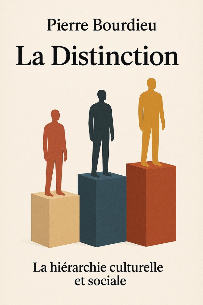 Couverture de 'La distinction'