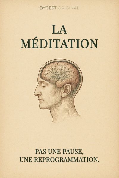 Couverture de 'La meditation'