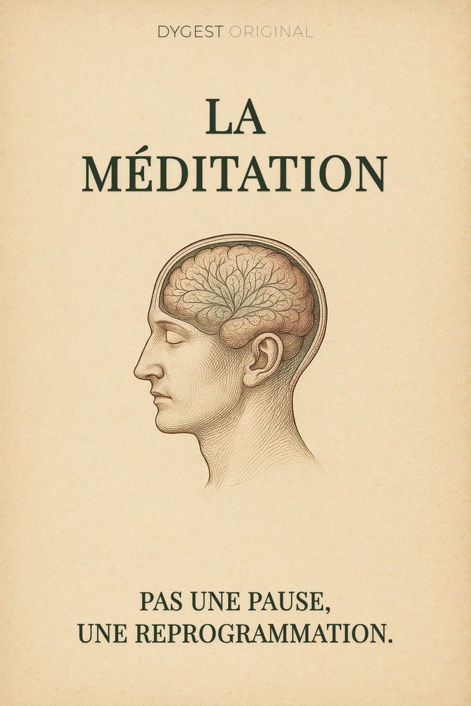 Couverture de 'La meditation'