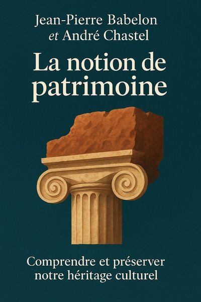 Couverture de 'La notion de patrimoine'