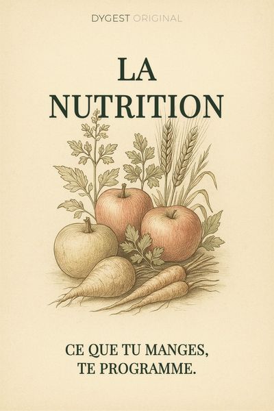 Couverture de 'La nutrition'