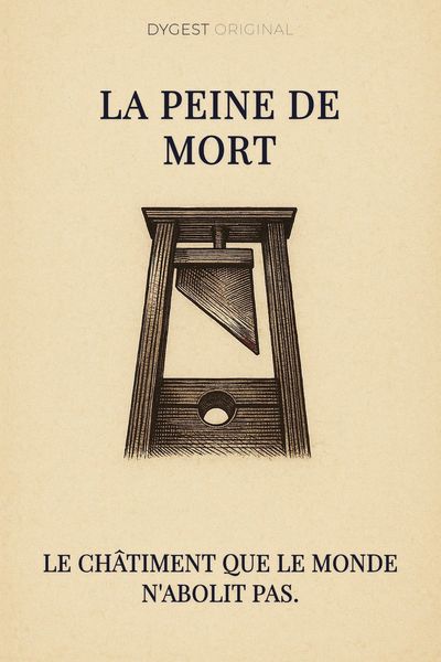 Couverture de 'La peine de mort'