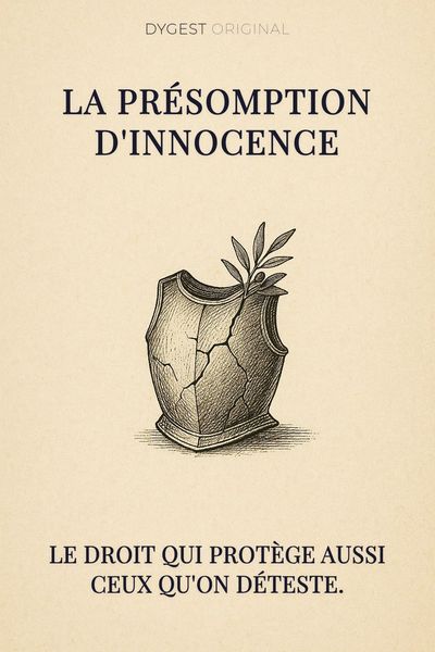 Couverture de 'La presomption dinnoncence'