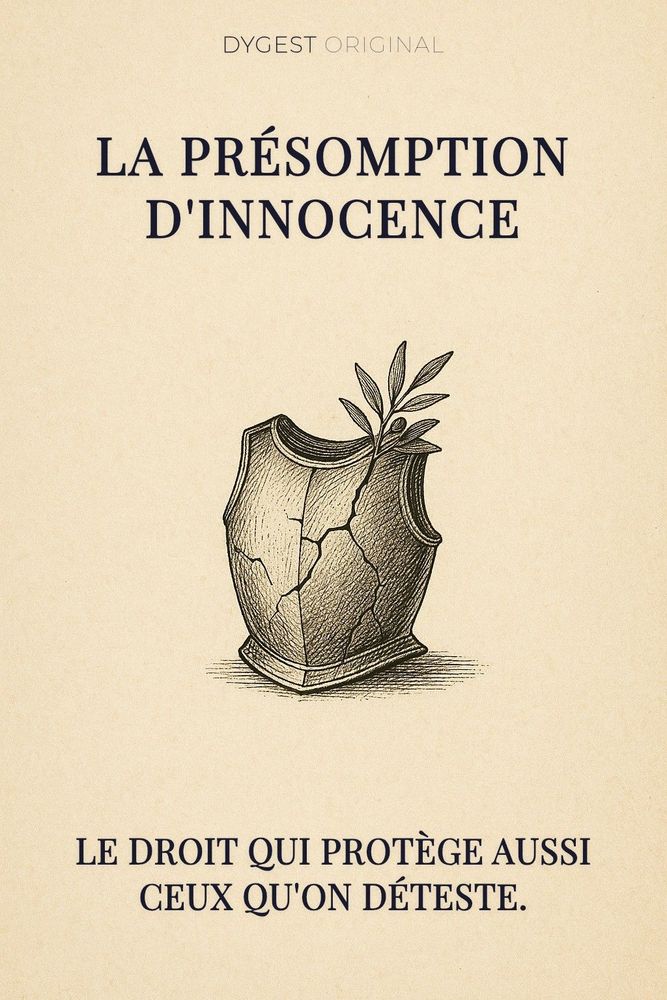 Couverture de 'La presomption dinnoncence'