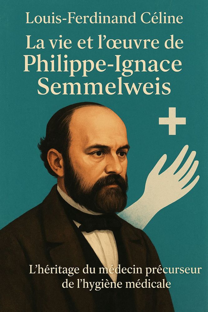 Couverture de 'La vie et luvre de philippe ignace semmelweis'