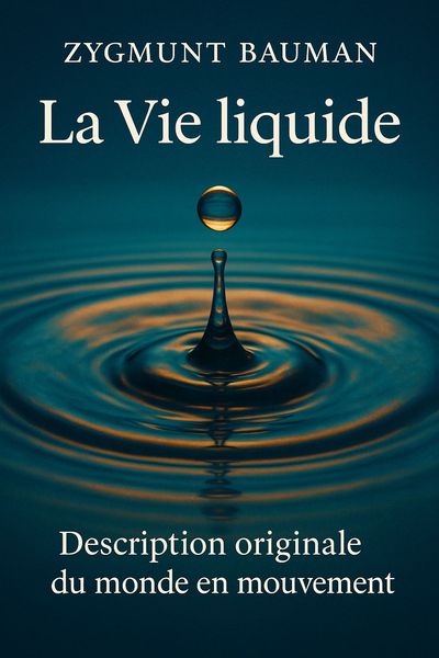 Couverture de 'La vie liquide'